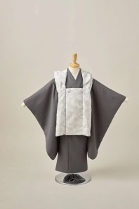 Petit Pri　ペイズリー　男児被布アンサンブル