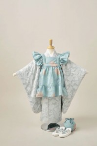 トレンドライン　女児3歳被布エプロンセット